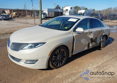 2016 Lincoln Mkz z USA, uszkodzony, nr VIN 3LN6L2J94GR611830